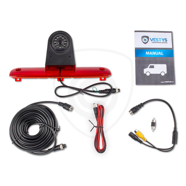 cuvacia kamera Toyota Proace Max - obsah balenia