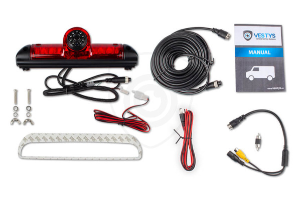cuvacia kamera Toyota Proace Max - obsah balenia