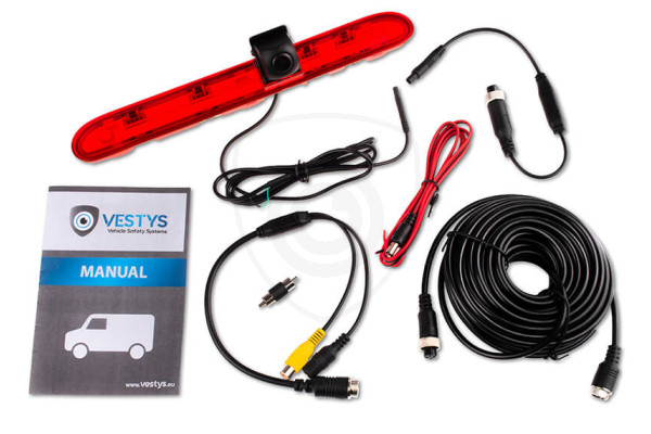 Cúvacia kamera pre Fiat Ulysse 3a Scudo 3 v brzdovom svetle Cúvacia kamera pre Fiat Ulysse 3 a Scudo 3 v brzdovom svetle