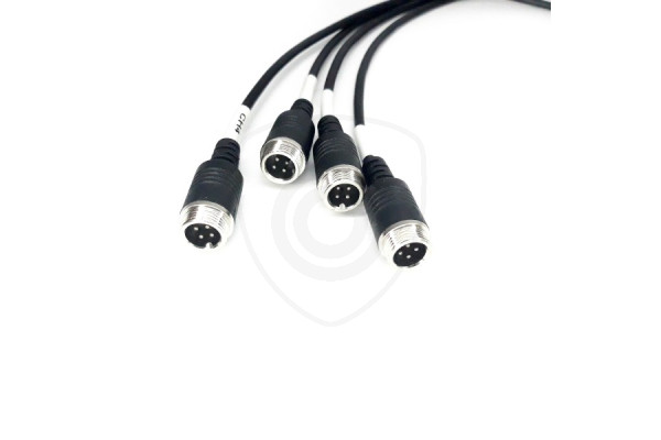 Pružný 4-PIN adaptér na prepojenie kamier s prívesom alebo návesom Pružný 4-PIN adaptér na prepojenie kamier s prívesom alebo návesom