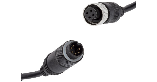 Káblová redukcia zo 6-PIN samec na 4-PIN samica | Cuvaciekamery.sk