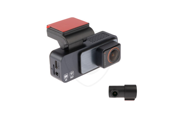 Autokamera VESTYS DashPro D2 - 4K + 2K s GPS, ADAS a WiFi