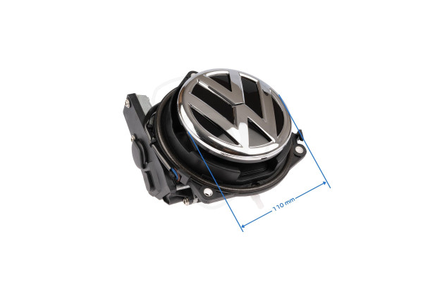 Cúvacia kamera v logu VW – výklopná kamera pre Volkswagen