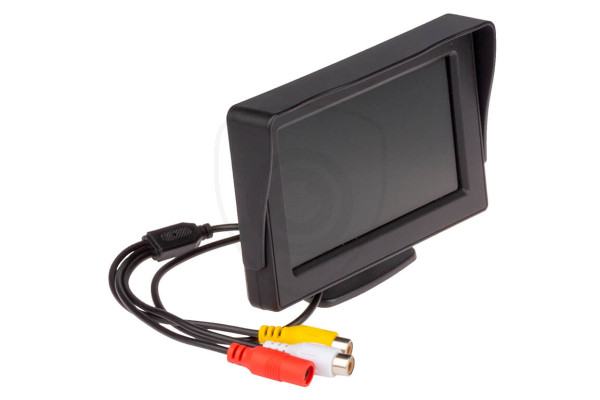 Stojanový monitor k cúvacím kamerám malý | cúvacia a parkovacia technika 4,3″ monitor do auta