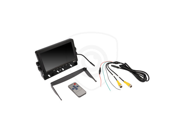 Stojanový AHD monitor do auta pre cúvacie kamery | cúvacia a parkovacia technika Stojanový AHD monitor do auta 7″ pre napojenie cúvacej kamery a videoprehrávača