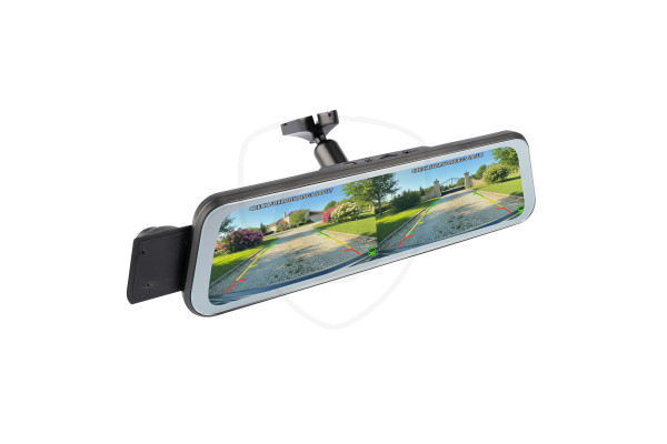 Monitor v spätnom zrkadle dotykový 9,66" s prednou kamerou
