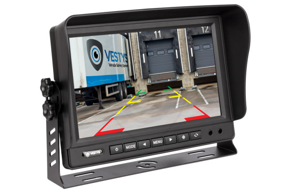 Monitor pre úžitkové vozidlá VESTYS AHD 9″ Quad