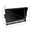 Monitor VESTYS AHD 10,1″ DVR až pre 6 kamier