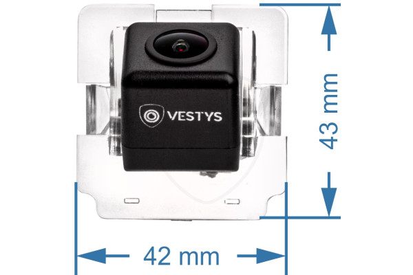 rozmer cúvacej kamery pre Mitsubishi Outlander