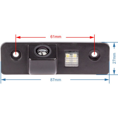 Ford cúvacia kamera - model 4