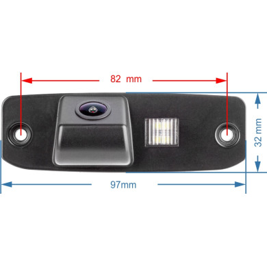 Kia cúvacia kamera - model 4