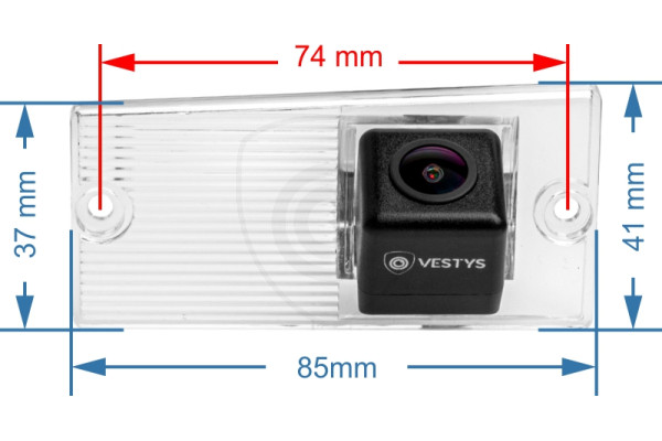 rozmer cúvacej kamery pre Kia Sportage