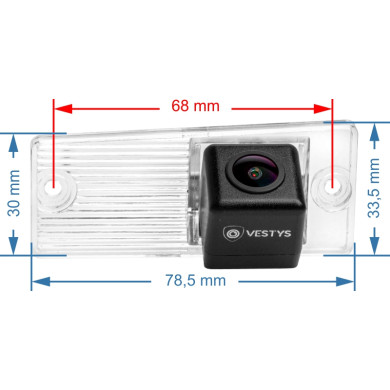 Kia cúvacia kamera - model 2