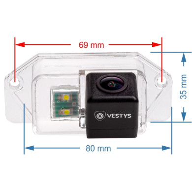 Mitsubishi cúvacia kamera - model 1 Mitsubishi cúvacia kamera - model 1