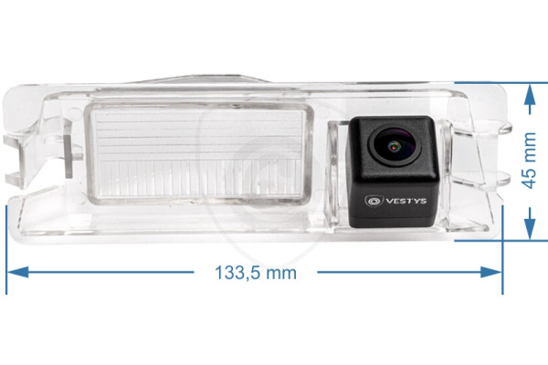 rozmer cúvacej kamery pre Nissan Micra