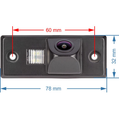 Škoda cúvacia kamera - model 3