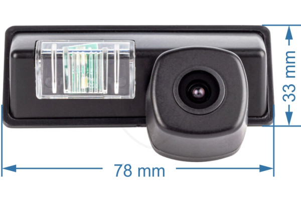 Parkovacia kamera Suzuki SX4 sedan Parkovacia kamera Suzuki SX4 Sedan 2007, 2008, 2009, 2010, 2011, 2012, 2013, 2014 s dynamickými čiarami, LED svietením, širokouhlou optikou
