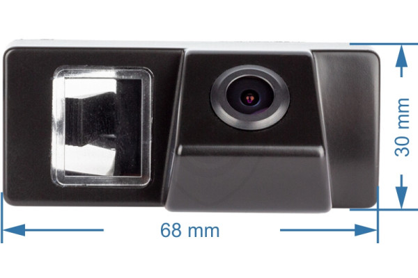 rozmer cúvacej kamery pre Toyota Land Cruiser 100, 120 a 200
