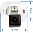 Cúvacia kamera Hyundai ix20, Accent Cúvacia kamera Hyundai ix20, Accent 2010, 2011, 2012, 2013, 2014, 2015