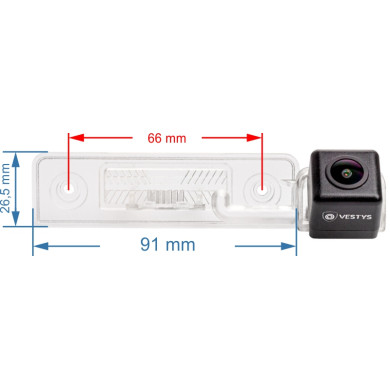 Škoda cúvacia kamera - model 6