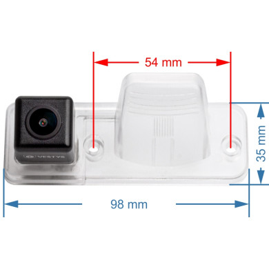 Volkswagen cúvacia kamera - model 5