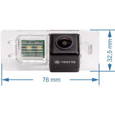 Jaguar cúvacia kamera - model 1