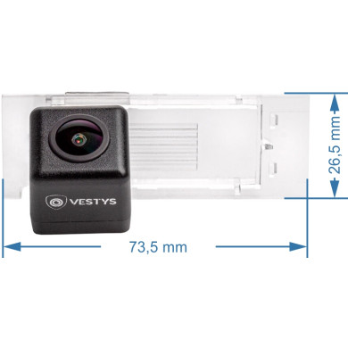 Dacia cúvacia kamera - model 3