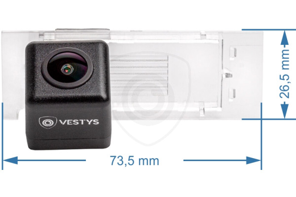 rozmer cúvacej kamery pre Smart ForTwo W453, ForFour A453, C453 a Mercedes-Benz Citan