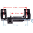 Cúvacia kamera pre Fiat Sedici v rukoväti kufra Cúvacia kamera Fiat Sedici v rukoväti kufra 2006, 2007, 2008, 2009, 2010, 2011, 2012, 2013