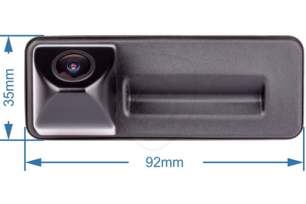 rozmery cuvacej kamery pre Škoda Octavia 2 - rozmery
