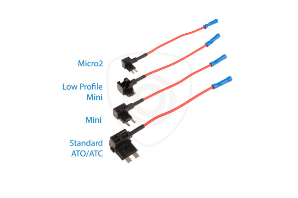 Poistkový adaptér – odbočka z poistkovej skrinky 12/24 V