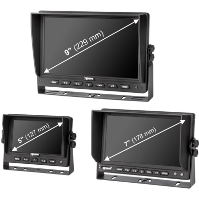 Bezdrôtový set AHD kamera 1 až 4ks + Monitor 5″ / 7″ / 9″