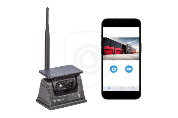 Cúvacia kamera VESTYS Solar Mobil s WiFi pripojením na mobilné zariadenie Cúvacia kamera VESTYS Solar Mobil s WiFi pripojením na mobilné zariadenie
