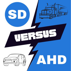 Porovnanie SD a AHD rozlíšenia cúvacích kamier: Prečo je AHD lepšia voľba?