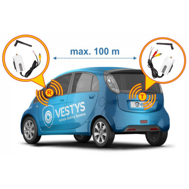 WiFi bezdrôtové prenosové adaptéry k cúvacej kamere