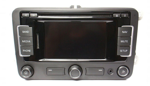 Monitor VW RNS315, Škoda Amundsen und Seat Media System 2.1 a 2.2