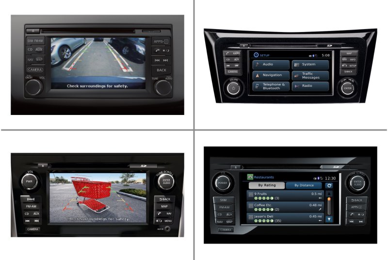 Monitory Nissan Connect 2 und 3