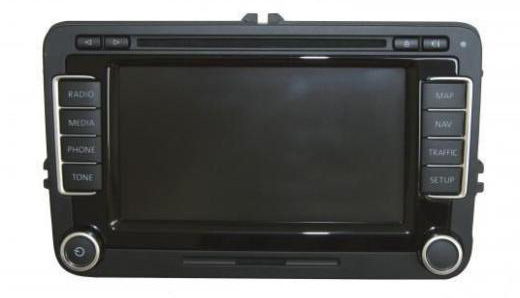 Monitor VW RNS510 a Škoda Columbus