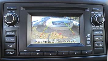 4,3 palcový monitor subaru